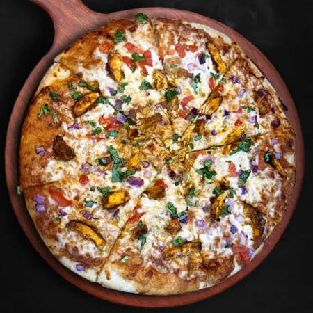 Butter Chicken Pizza